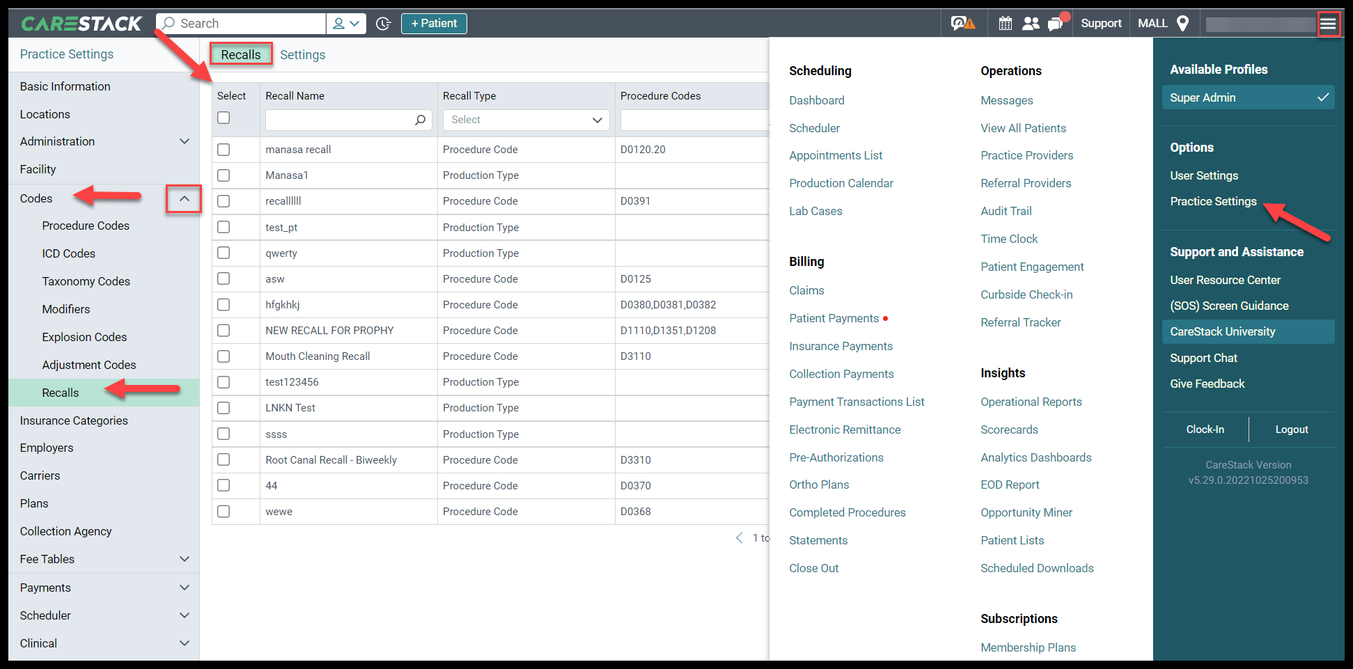 How to Set Up a Recall Campaign – CareStack: User Resource Center