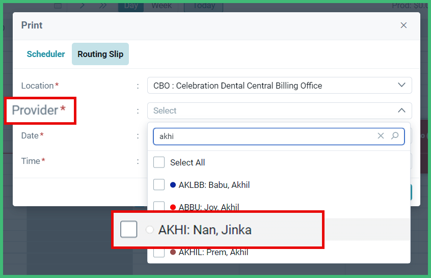 Print and Customize Routing Slips – CareStack: User Resource Center