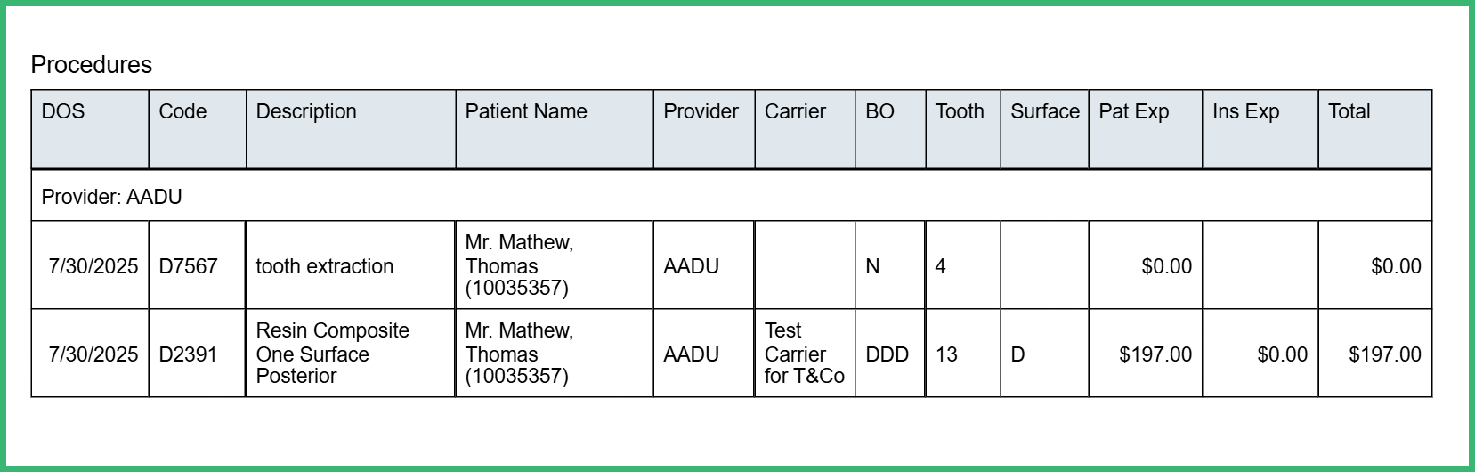 Generate End of Day (EOD) Report – CareStack: User Resource Center