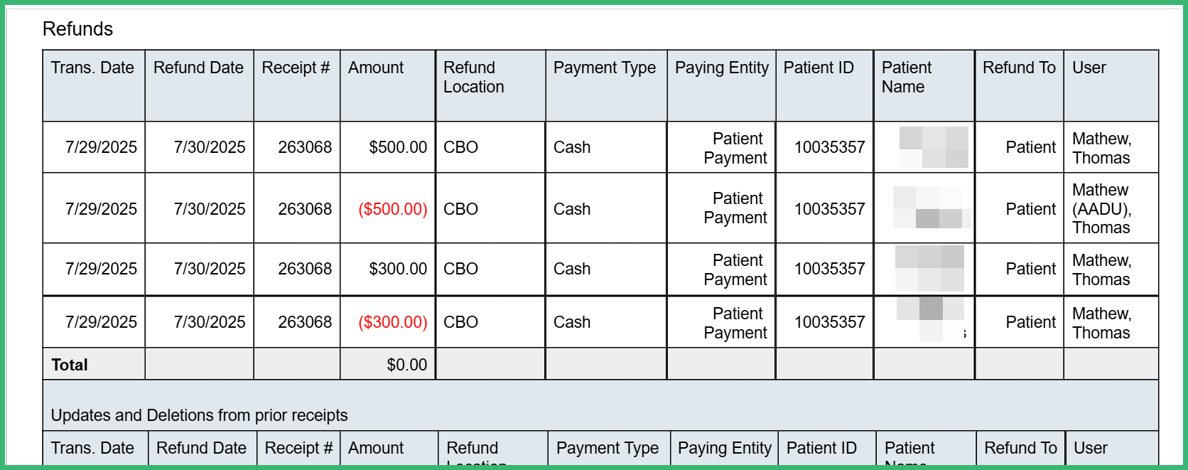 Generate End of Day (EOD) Report – CareStack: User Resource Center