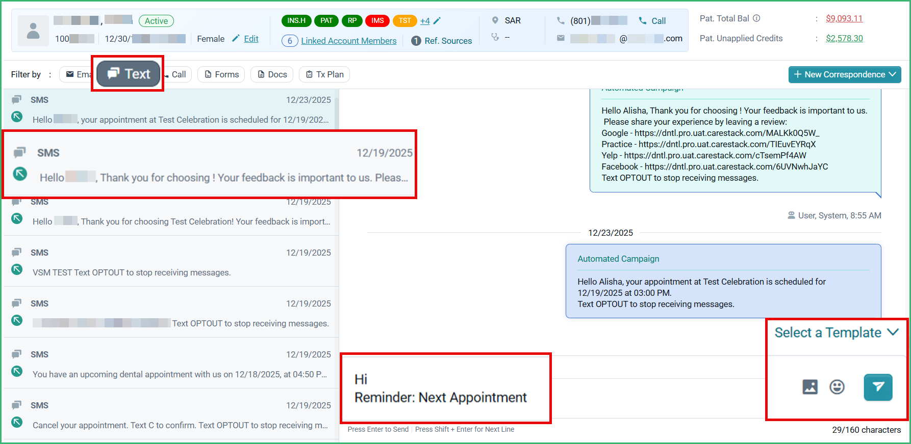 Manage Patient Correspondence (Patient Inbox) – CareStack: User ...