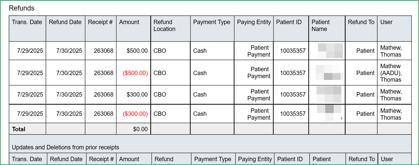 Generate End of Day (EOD) Report – CareStack: User Resource Center